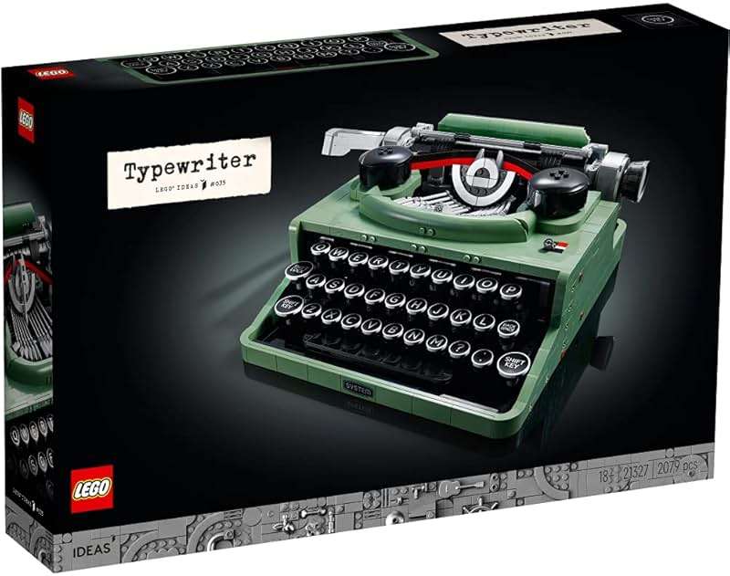 Lego 21327 Ideas The Vintage Writing Machine, Original Gift, Creative Hobby Kits for Adults, Building Set - Image 3