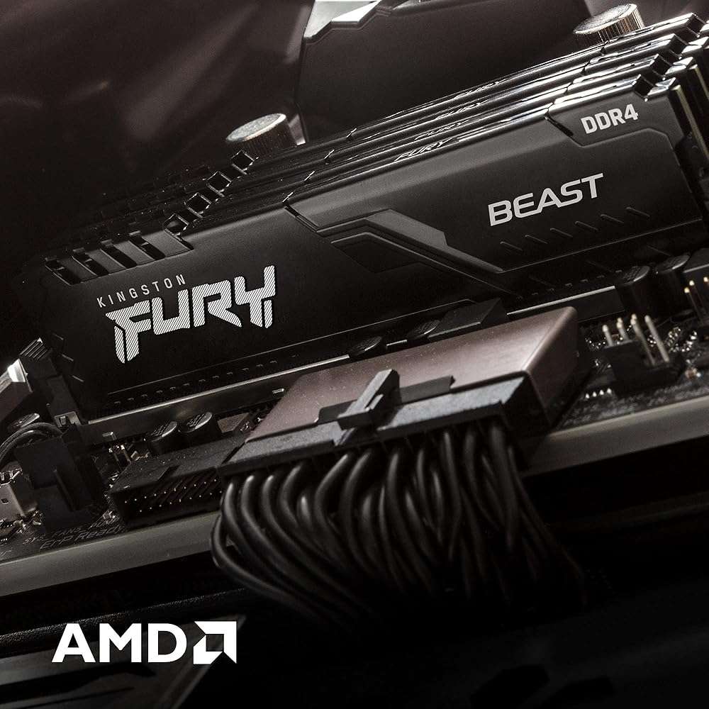 Kingston Fury Beast 32GB (2x16GB) 3200MHz DDR4 CL16 Desktop Memory Kit of 2 KF432C16BB1K2/32 - Image 6