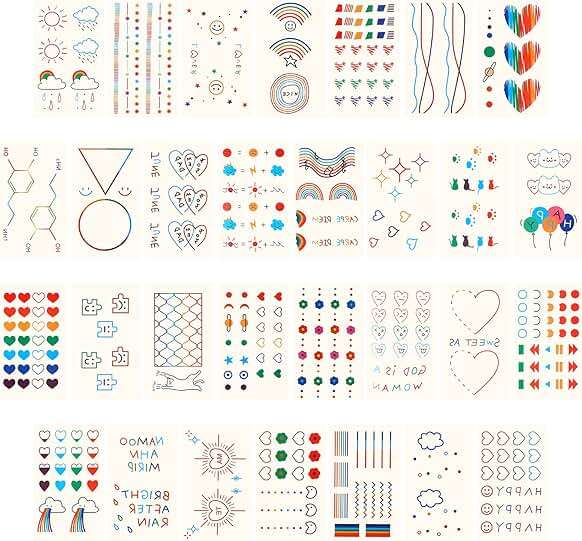 Metker Temporary Tattoos for Kids - 90 Sheets 1000+ Designs | Waterproof Temporary Tattoos toys for Birthday Party Favors, Group Activities | Educational & Safe Skin Art - Image 3