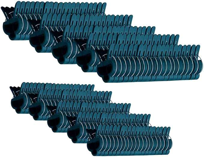 RayLynn Products 100 Piece Garden Plant and Vine Support Clips, (Pack of 100 Large) - Image 1