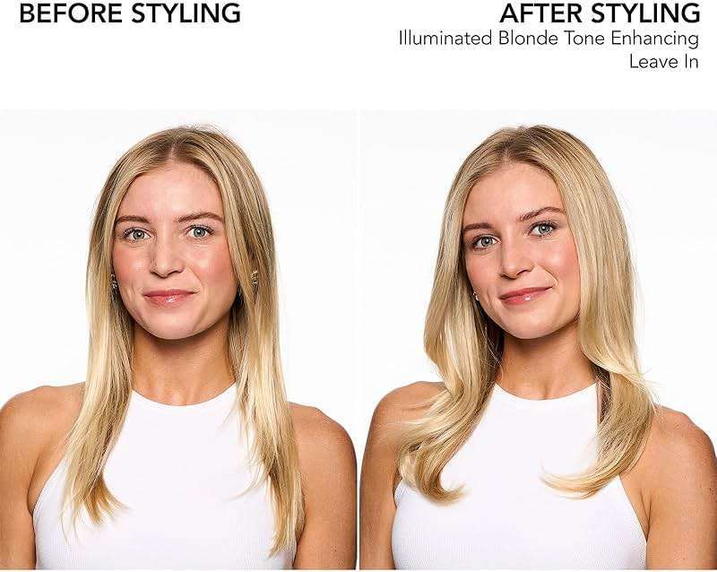 Bumble and bumble. Illuminated Blonde Tone Enhancing Purple Leave-in Treatment Spray | Neutralize Brassiness | Heat Protection, Hydrating, Anti Frizz, Color Safe | Curl, Wavy, Straight, 4.2 Fl Oz - Image 3