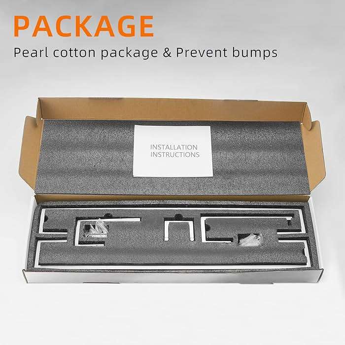 Fapully 5 Piece Bathroom Hardware Set Stainless Steel Wall Mounted Bathroom Accessories Set,Brushed Nickel Finished - Image 8