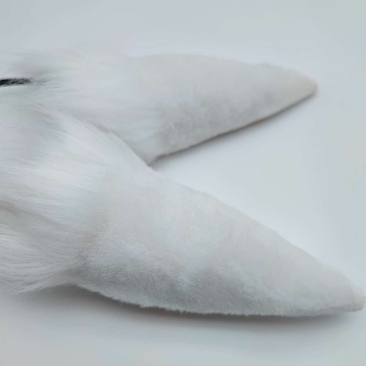 Faylay Women Plush Furry Bunny Headwear Artificial Rabbit Ear Headband Simulation - Image 9