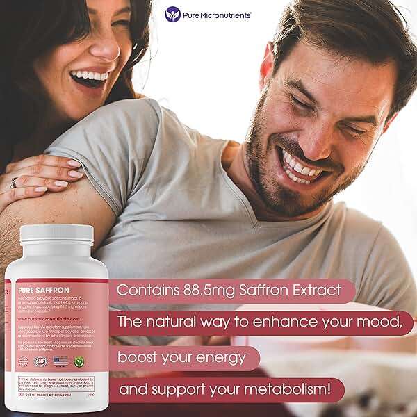Saffron Supplements - 100% Pure Saffron Extract Capsules - Boost Energy & Mood, Support Eye & Heart Health - Image 4