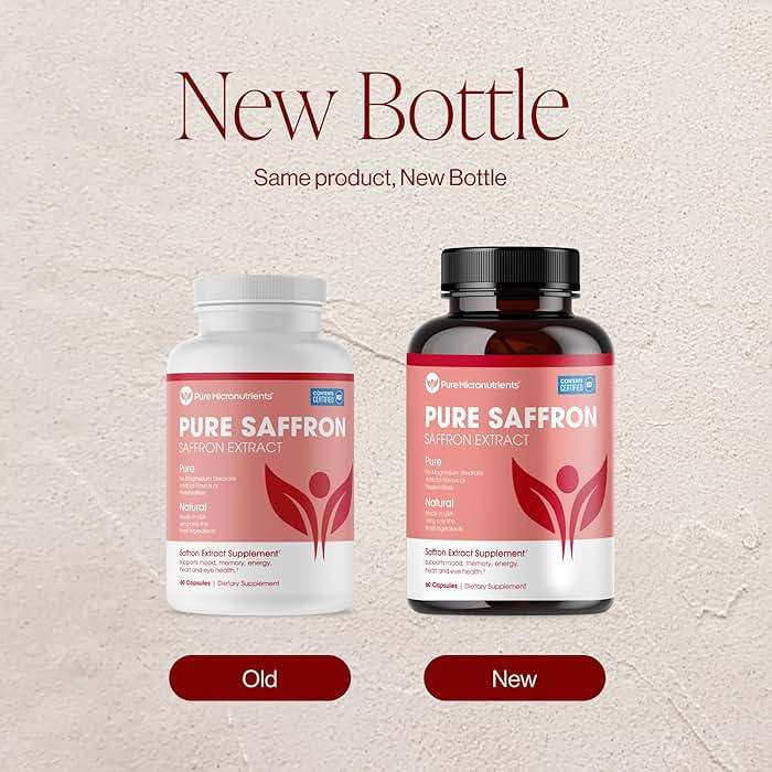 Saffron Supplements - 100% Pure Saffron Extract Capsules - Boost Energy & Mood, Support Eye & Heart Health - Image 7