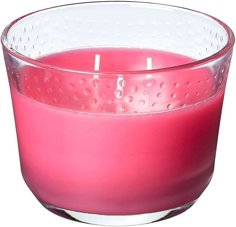 Glade Sheer Vanilla Embrace 3-Wick Fragrance Candle, Essential Oil Infused, Air Freshener, 6.8 Oz, 3 Count - Image 4