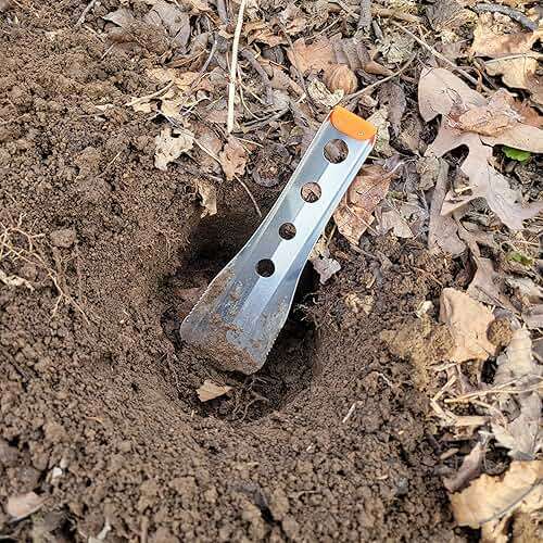 BoglerCo Ultralight Backpacking Trowel, 0.48 oz (13.5g) Orange - Image 5