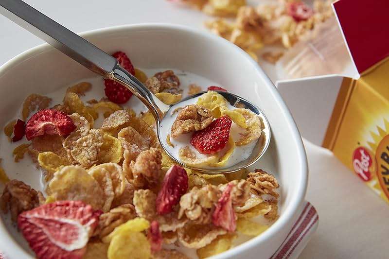 Honey Bunches of Oats Strawberry, Heart Healthy, Low Fat, made with Whole Grain Cereal, 11 Ounce - Image 7