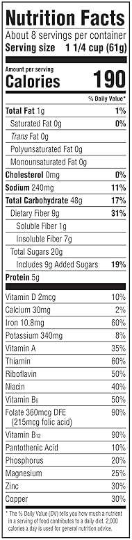 Post Raisin Bran Cereal, Made with Wheat and Bran Flakes and Sweet Sun-Maid Raisins, 16.6 OZ Box - Image 11