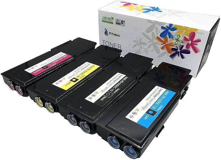 EF Products Remanufactured for Xerox Phaser 6600 6600N 6600DN WorkCentre 6605 6605N 6605DN Toner Cartridge (Black 106R02228, Yellow 106R02227, Magenta 106R02226, Cyan 106R02225, 4-Pack) - Image 4