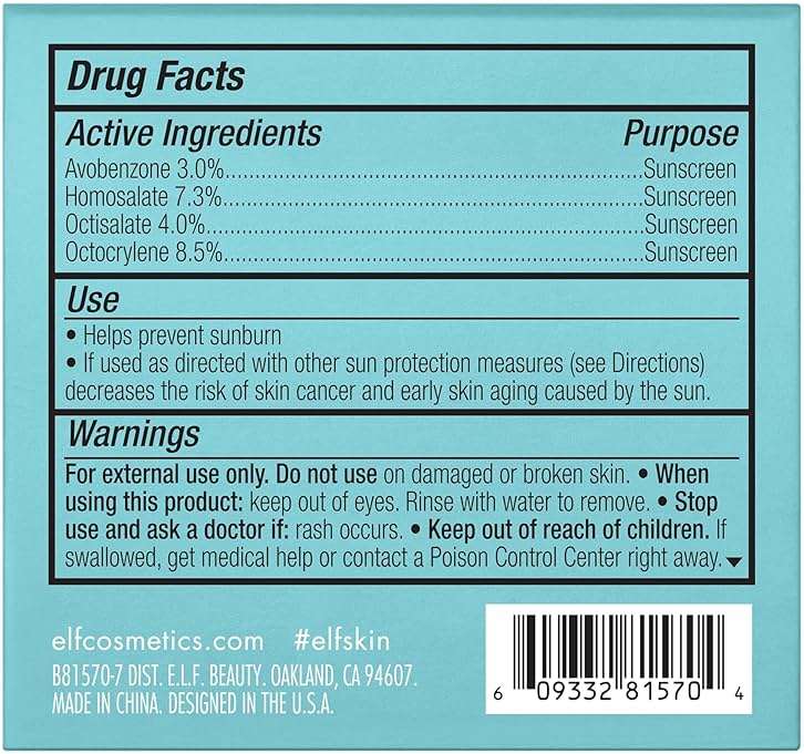 e.l.f. SKIN Holy Hydration! Face Cream Broad Spectrum SPF 30 Sunscreen Moisturizer, Made with Hyaluronic Acid, Niacinamide & Peptides, Lightweight Daily Protection, 1.7 oz - Image 7