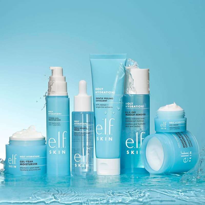 e.l.f. SKIN Holy Hydration! Hydro-Gel Moisturizer, Hydrates & Moisturizes Skin for a Plumped Up Complexion, Lightweight & Quick-Absorbing, 1.76 Oz - Image 4