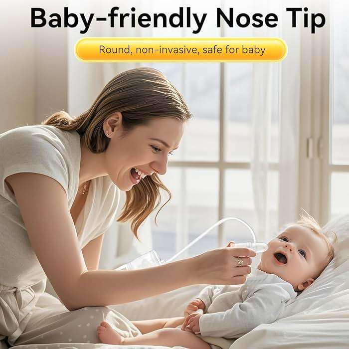 Pumpinose Nasal Aspirator for Baby and Toddler Nose Clearing with Hand Pump and Non-Invasive Tip for Quick, Quiet Suction, Co-Branded with CHIBOJI - Image 3