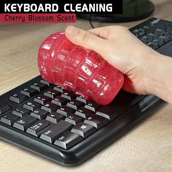 TICARVE Car Cleaning Gel Detailing Putty Car Putty Auto Detailing Tools Car Interior Cleaner Cleaning Slime Car Accessories Keyboard Cleaner Rose/NT WT: 5.6 oz (160 gr) - Image 6