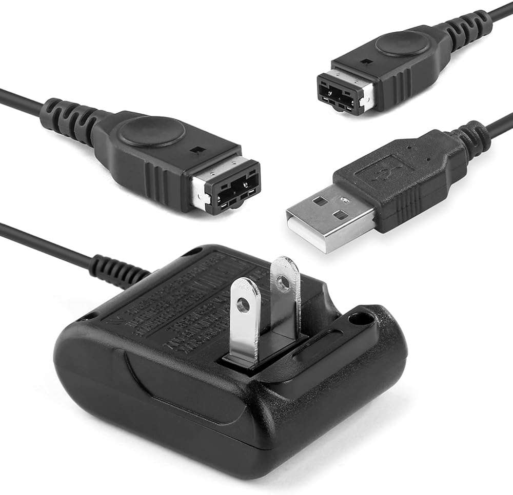 Charger for Gameboy Advance SP, AC Adapter for Nintendo DS Console, USB Power Cable for GBA SP Wall Travel Cord - Image 9