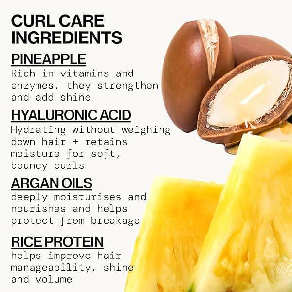 Pacifica Pineapple Curls, Curly Hair Shampoo & Conditioner Set – Strand Defining Care for Wavy & Coily Hair – Reduces Frizz – Sulfate Free Clean Beauty Dermatologist Tested, Vegan & Cruelty-Free - Image 10