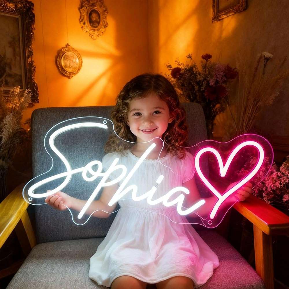 Custom Neon Sign for Wall Decor Personalized LED Neon Wedding Light Sign Customizable Bedroom Room Decor Aesthetic Birthday Gift - Image 4