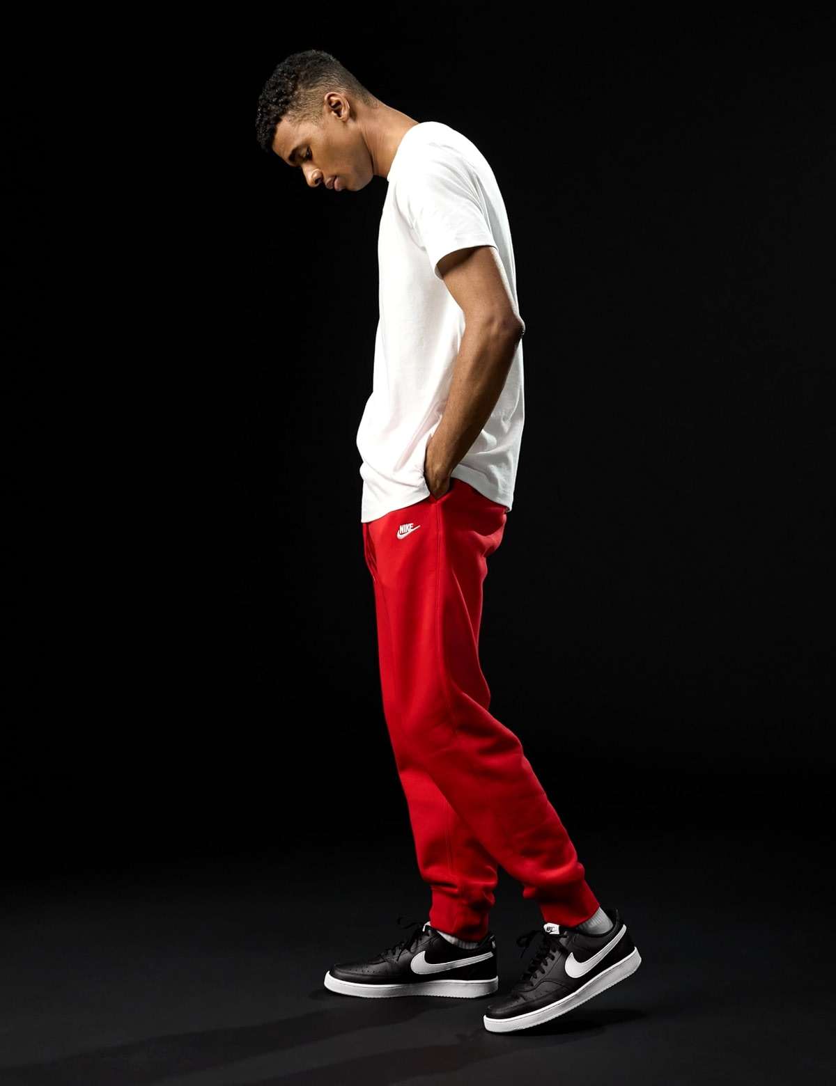 Nike Men's Court Vision Low Next Nature Shoes - Image 3