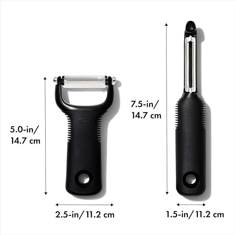OXO Good Grips 2-Piece Peeler Set - Swivel and Julienne - Image 2