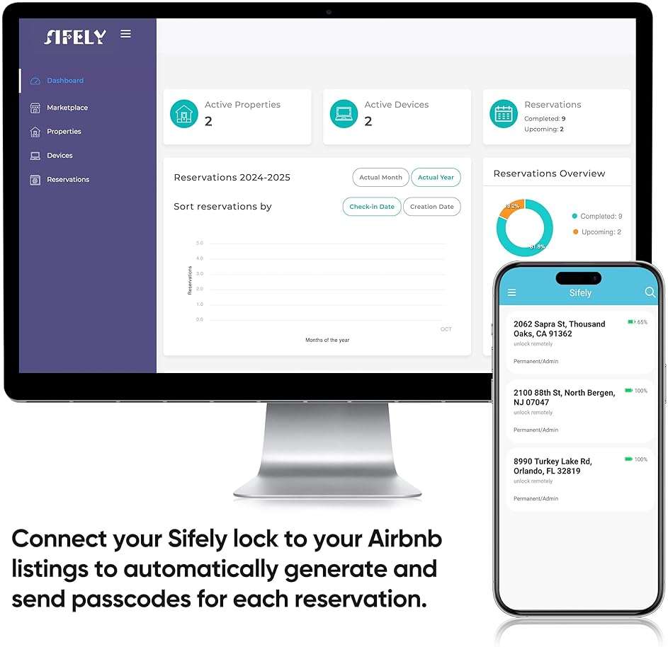 Fingerprint Smart Door Lock with Handle & Keypad – Bluetooth Keyless Entry for Front Door, Home, Kids, Guests, Airbnb & Rental, App + Code Access, Compatible with Alexa & Google, Easy DIY Install - Image 4