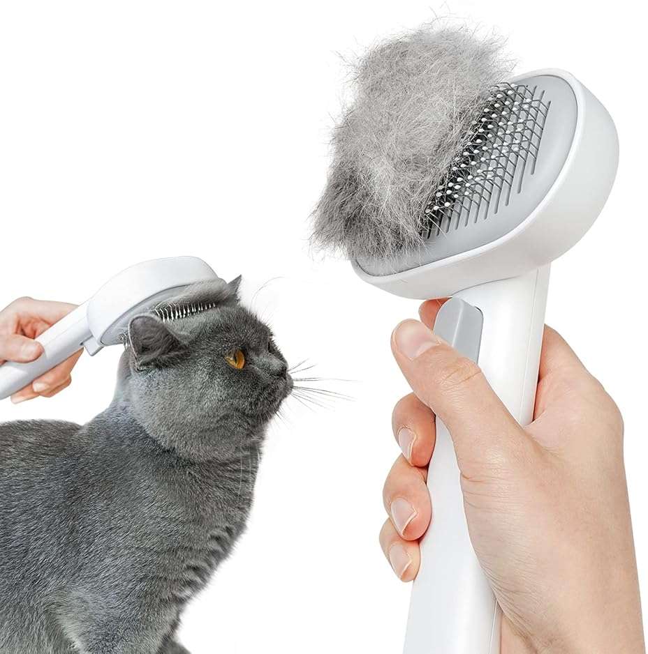Aumuca Cat Brush for Shedding, Cat Brushes for Indoor Cats, Cat Brush for Long or Short Haired Cats, Cat Grooming Brush Cat Comb for Kitten Rabbit Massage Removes Loose Fur - Image 1