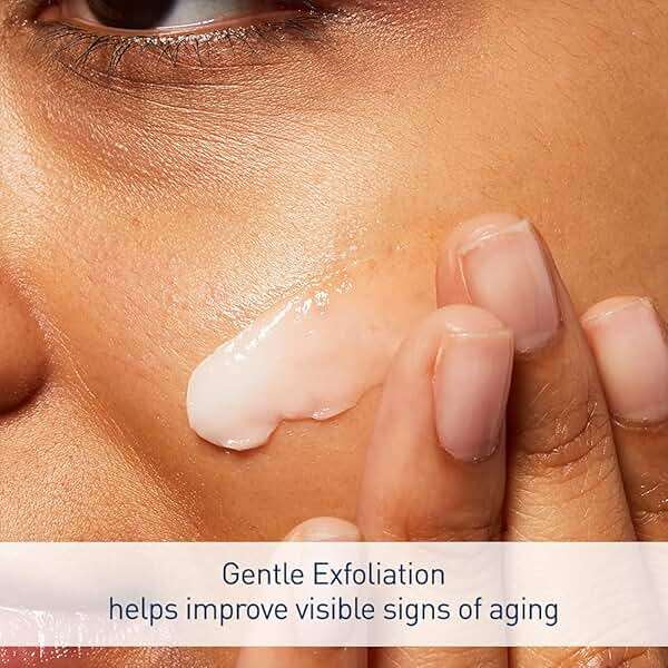 CeraVe Skin Renewing Nightly Exfoliating Treatment, Anti Aging Serum With 5% Blend Of Glycolic Acid & Lactic Acid, Wrinkles & Dark Spot Corrector For Face, Exfoliating Gel, 1.7 Oz - Image 3