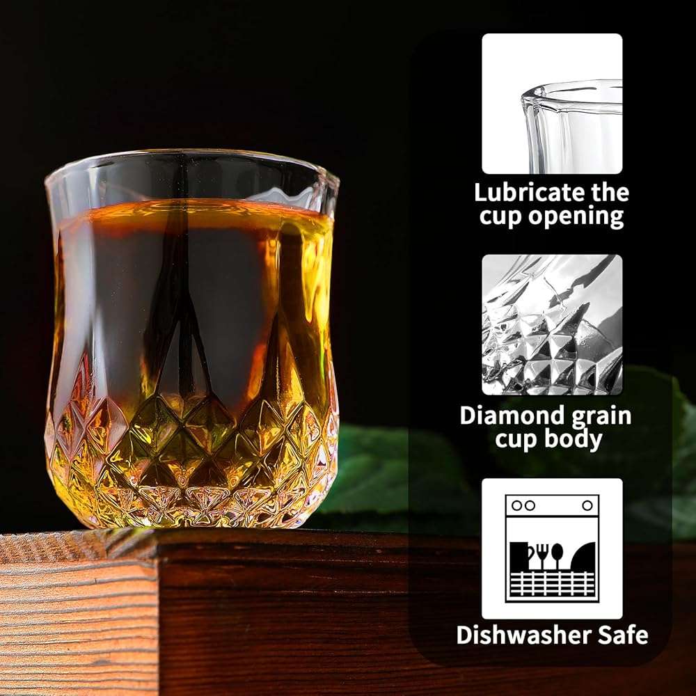 INFTYLE Shot Glasses Set of 24-1.5oz Small Mini Shot Glasses Classic Whisky Vodka Tequila Sherry Brandy Cordial Mini Snifters Glasses For Parties Bars - Image 4