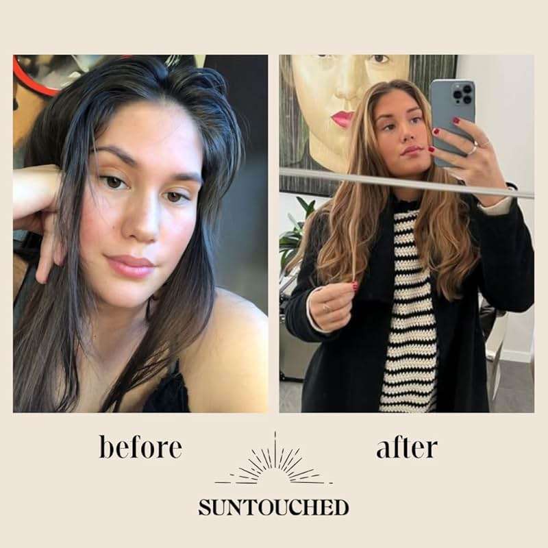 Suntouched Sun Hair Lightener for Dark Hair - Citrus & Chamomile Lightening Spray for Brunette Highlights - Vegan, Cruelty Free, Paraben Free, Ammonia Free, Bleach Free, 3.38 FL Oz Spray - Image 7