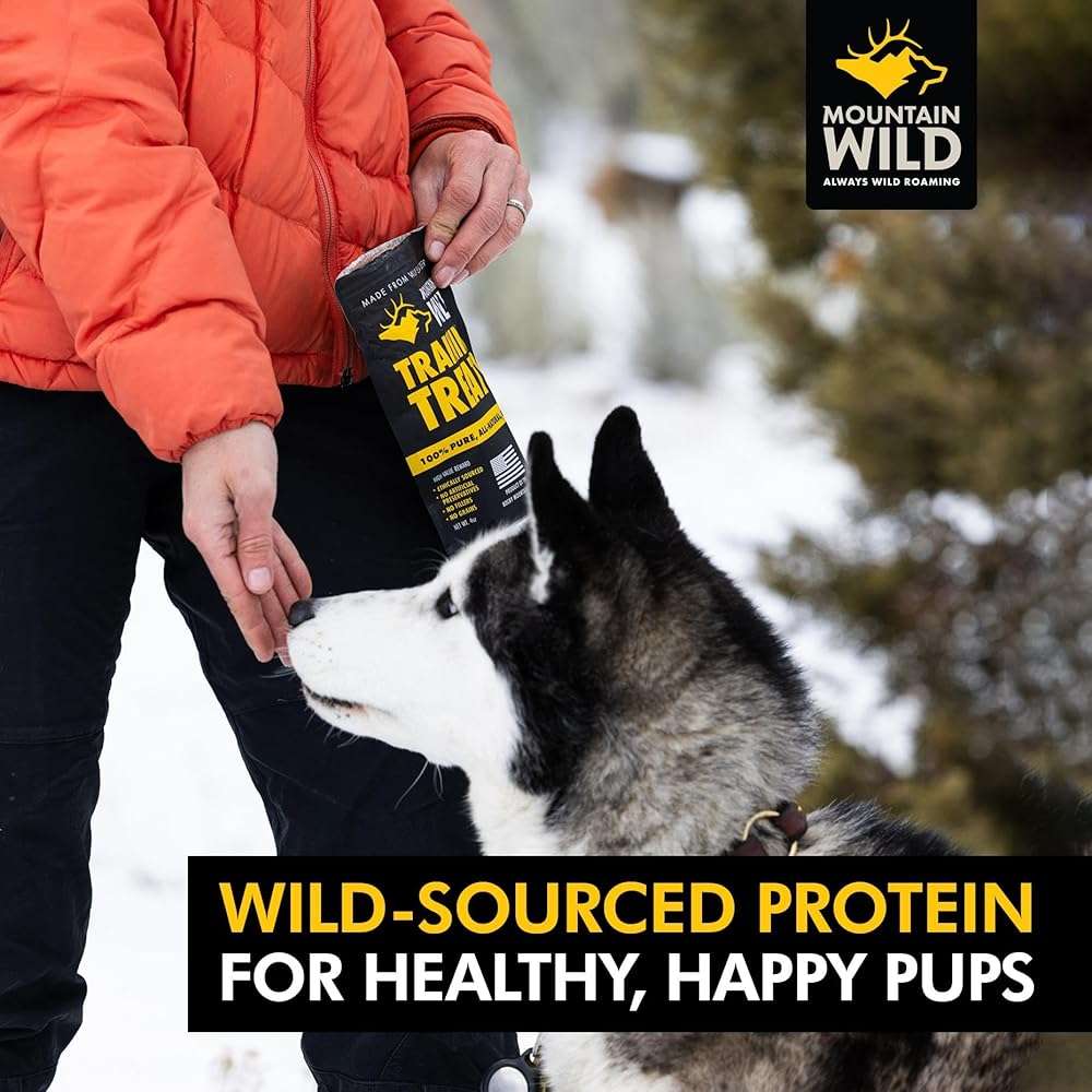 MOUNTAIN WILD Training Treats for Dogs & Puppies – Elk & Venison Protein Puppy & Dog Treat – High Value, All-Natural, No Fillers, Grain-Free, No Artificial Preservatives – 4oz, 1 Bag - Image 6