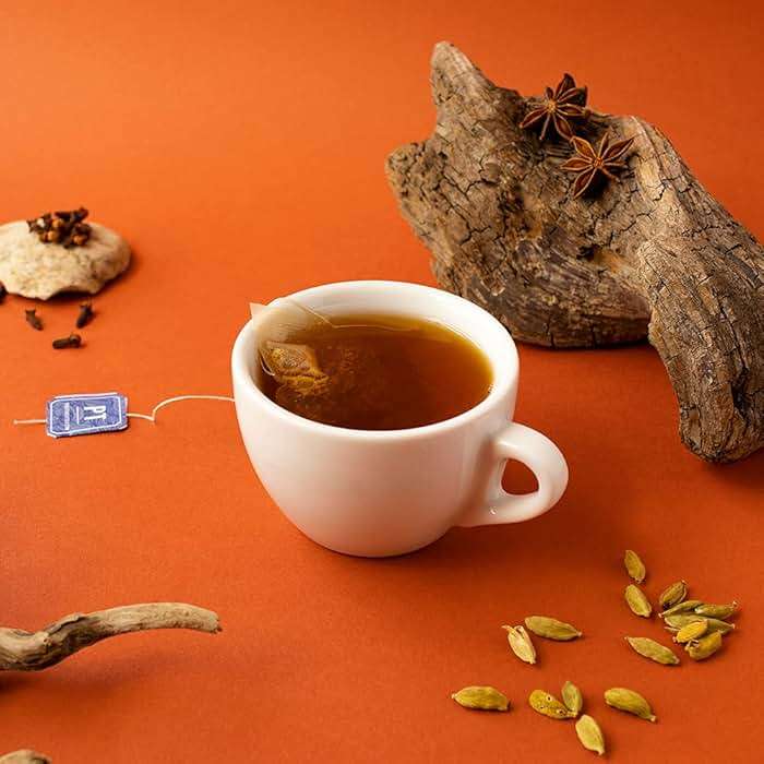 Organic Positively Tea Company, Masala Chai Black Tea Bags, 20 Count - Image 6