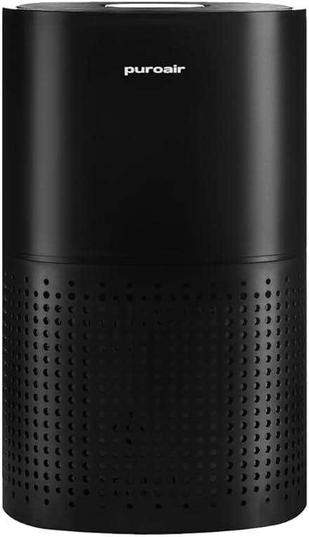 PuroAir 240 HEPA Air Purifiers for Home Pets Air Cleaner up to 1,000 Ft² - HEPA Filter + CarbonTech up to 500X Stronger - Cleans Air Fast - Auto, Sleep Modes Air Purifiers for Bedroom, Office, Dorm - Image 1