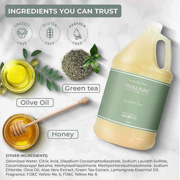 Terra Pure Hotel Shampoo | 1 Gallon | For Hospitality & Vacation Rentals to Refill Dispensers | (Single Gallon) - Image 4