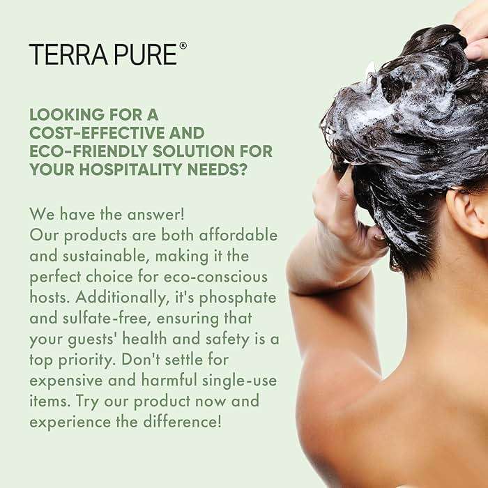 Terra Pure Hotel Shampoo | 1 Gallon | For Hospitality & Vacation Rentals to Refill Dispensers | (Single Gallon) - Image 5
