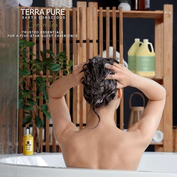 Terra Pure Hotel Shampoo | 1 Gallon | For Hospitality & Vacation Rentals to Refill Dispensers | (Single Gallon) - Image 7