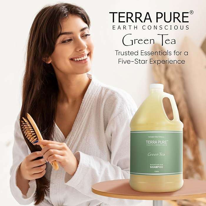 Terra Pure Hotel Shampoo | 1 Gallon | For Hospitality & Vacation Rentals to Refill Dispensers | (Single Gallon) - Image 8