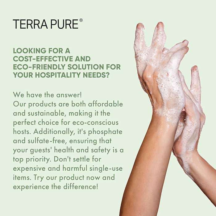 Terra Pure Hotel Body Wash/Hand Soap | One Gallon | Designed to Refill Soap Dispensers (Set of 1) - Image 5