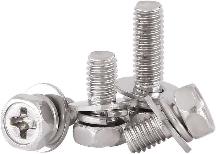 binifiMux 6-Pack Motorcycle Battery Terminal M6 x16mm Bolt Square Nut Kit, Stainless Steel 304, ATV Battery Terminal Bolts, Boat, E-Bike, Electric Forklifts - Image 4
