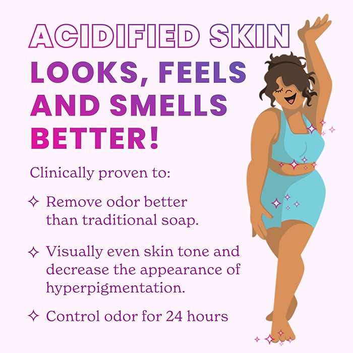Lume Acidified Body Wash - 24 Hour Odor Control - Removes Odor Better than Soap - Moisturizing Formula - Formulated Without SLS or Parabens - OB/GYN Developed - 8.5 ounce (Unscented) - Image 5