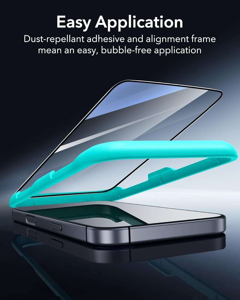 ESR 3 Pack for iPhone 17e/iPhone 16e/iPhone 14/iPhone 13/13 Pro Screen Protector, [9H Hardness] [Military Grade Shatterproof] Full Coverage Tempered Glass Film with Easy Installation Tool, HD Clear, Scratch Resistant - Image 3
