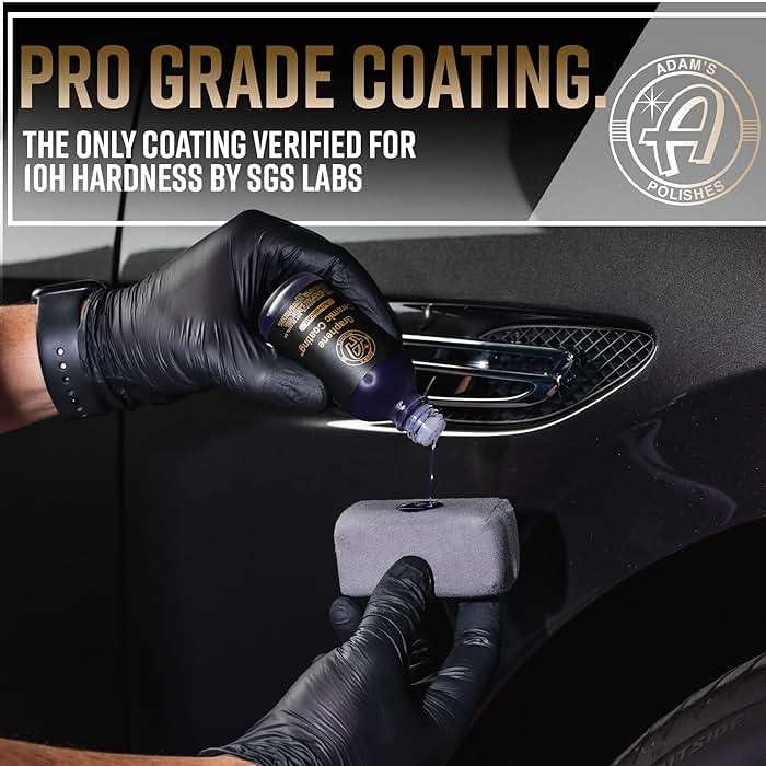 Adam's Polishes Advanced Graphene Ceramic Coating - 10H Graphene Coating for Auto Detailing, 9+ Years of Car Protection & Patented UV Technology - Image 3