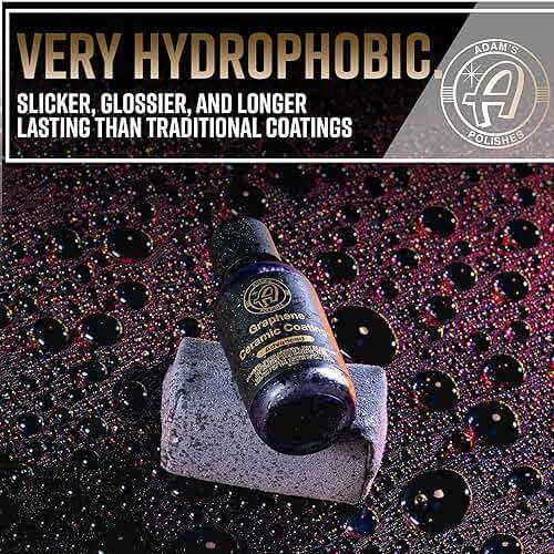 Adam's Polishes Advanced Graphene Ceramic Coating - 10H Graphene Coating for Auto Detailing, 9+ Years of Car Protection & Patented UV Technology - Image 4