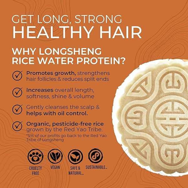 Viori Native Essence Shampoo Bar Made with Rice Water - Handcrafted All Natural Shampoo Bars - Sulfate Free - Image 2