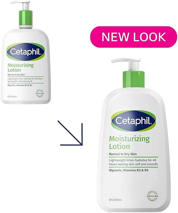 Cetaphil Face & Body Moisturizer, Hydrating Moisturizing Lotion for All Skin Types, Suitable for Sensitive Skin, NEW 20 oz, Fragrance Free, Hypoallergenic, Non-Comedogenic - Image 2