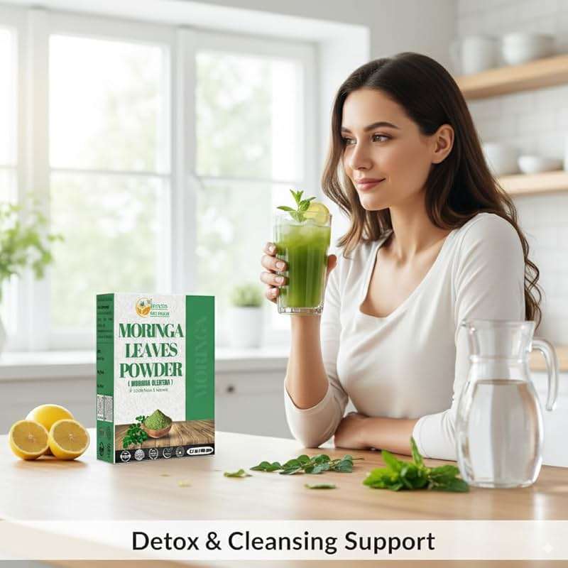Herbs Botanica Moringa Powder 5.3 oz (150g) Organic Moringa Oleifera Leaf Powder Raw Green Superfood High in Plant-Based Protein, Iron & Vitamins Non-GMO, Vegan, Gluten Free Moringa Leaf Powder - Image 4