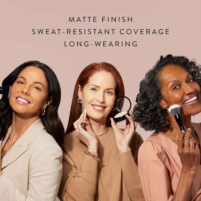 LAURA GELLER NEW YORK It Takes Two Foundation Kit: Baked Balance-n-Brighten Color-Correcting + Double Take Baked Full Coverage - Porcelain - Image 6