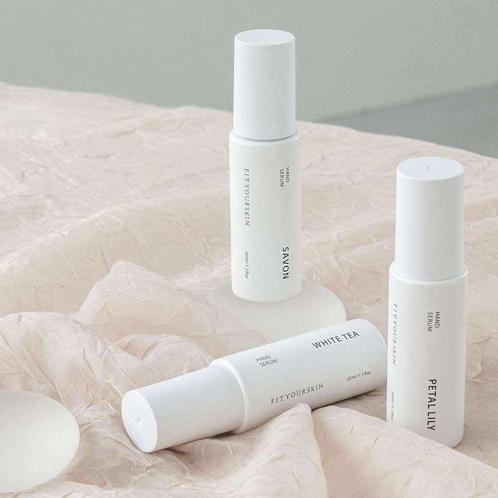 FIT YOUR SKIN Perfumed Hand Serum #White Tea - Lightweight Hand Moisturizing Lotion - Triple Hyaluronic Acid & Camellia Flower Extract - Non Greasy, Non Sticky Finish - 1.7 fl.oz - Image 5