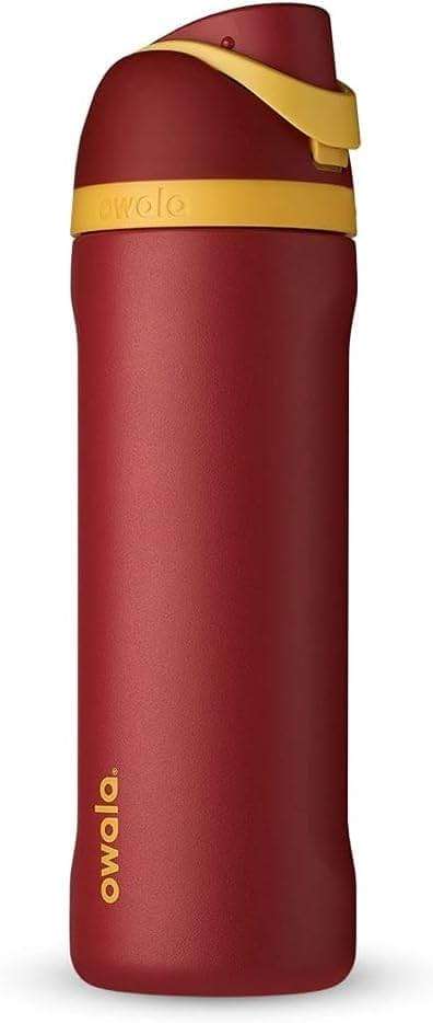 Owala Harry Potter FreeSip Insulated Stainless Steel Water Bottle with Straw, BPA-Free Sports Water Bottle, Great for Travel, 24 Oz, Gryffindor - Image 4