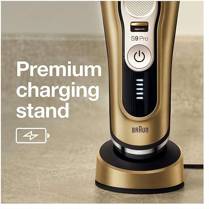 Braun Series 9 Pro 9419s Electric Shaver for Men, Wet & Dry Razor, Shaving Kit with 4+1 Head with ProLift Trimmer - Image 6