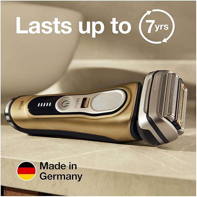 Braun Series 9 Pro 9419s Electric Shaver for Men, Wet & Dry Razor, Shaving Kit with 4+1 Head with ProLift Trimmer - Image 7