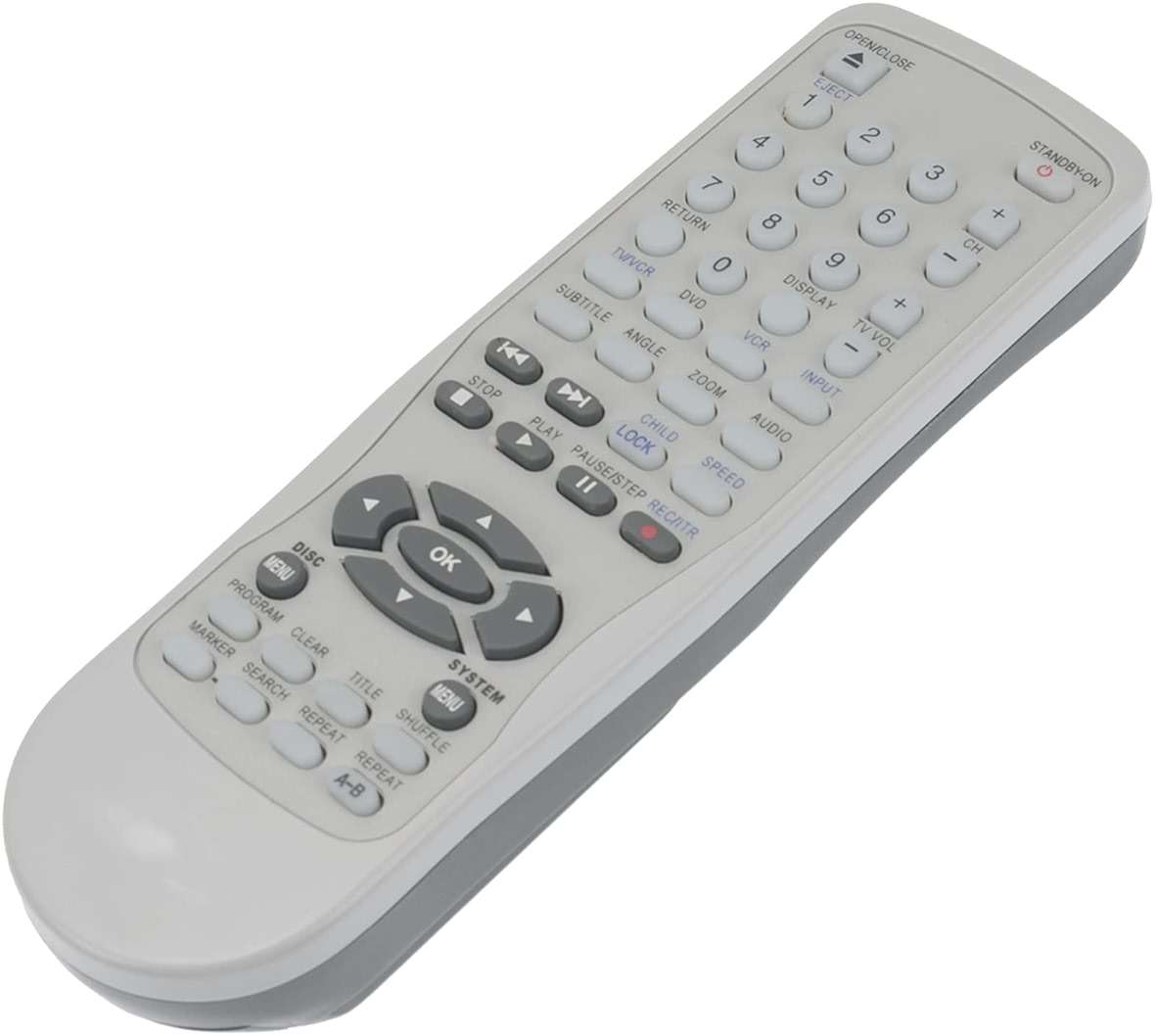 MDV560VR New Replacement Remote Control fit for Magnavox DVD VCR Combo Player VHS Recorder - Image 2